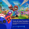 Controle Pro Joystick Compatível Com Nintendo Switch Mario Peddles Azul / Vermelho Sem Fio Bluetooth - Image 7