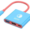 Dock Station Hdmi 4k Hub Usbc Adaptador Para Nintendo Switch